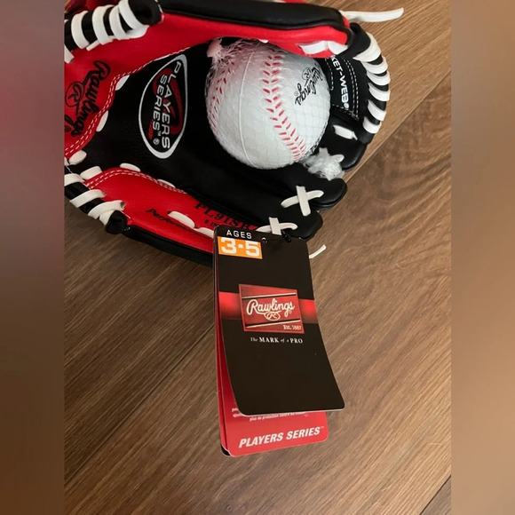 Rawlings Player Series Baseball Glove 9" T-Ball right handed New Kids Ages 3-5 - Picture 3 of 3